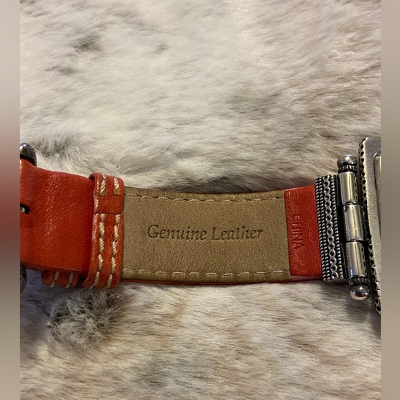 Sterling & Leather Ladies Ecclissi Watch - Picture 2 of 9